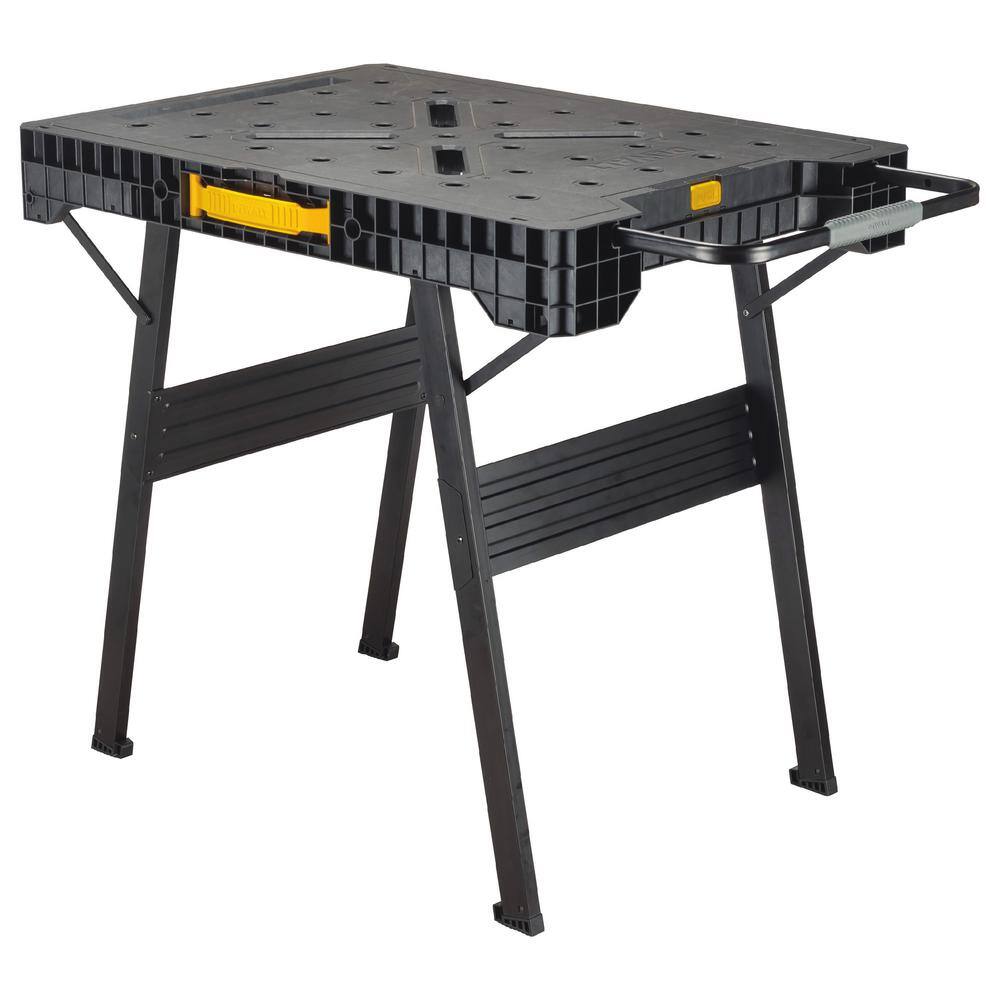 DW 33 in. H Plastic Folding Portable Workbench DWST11556