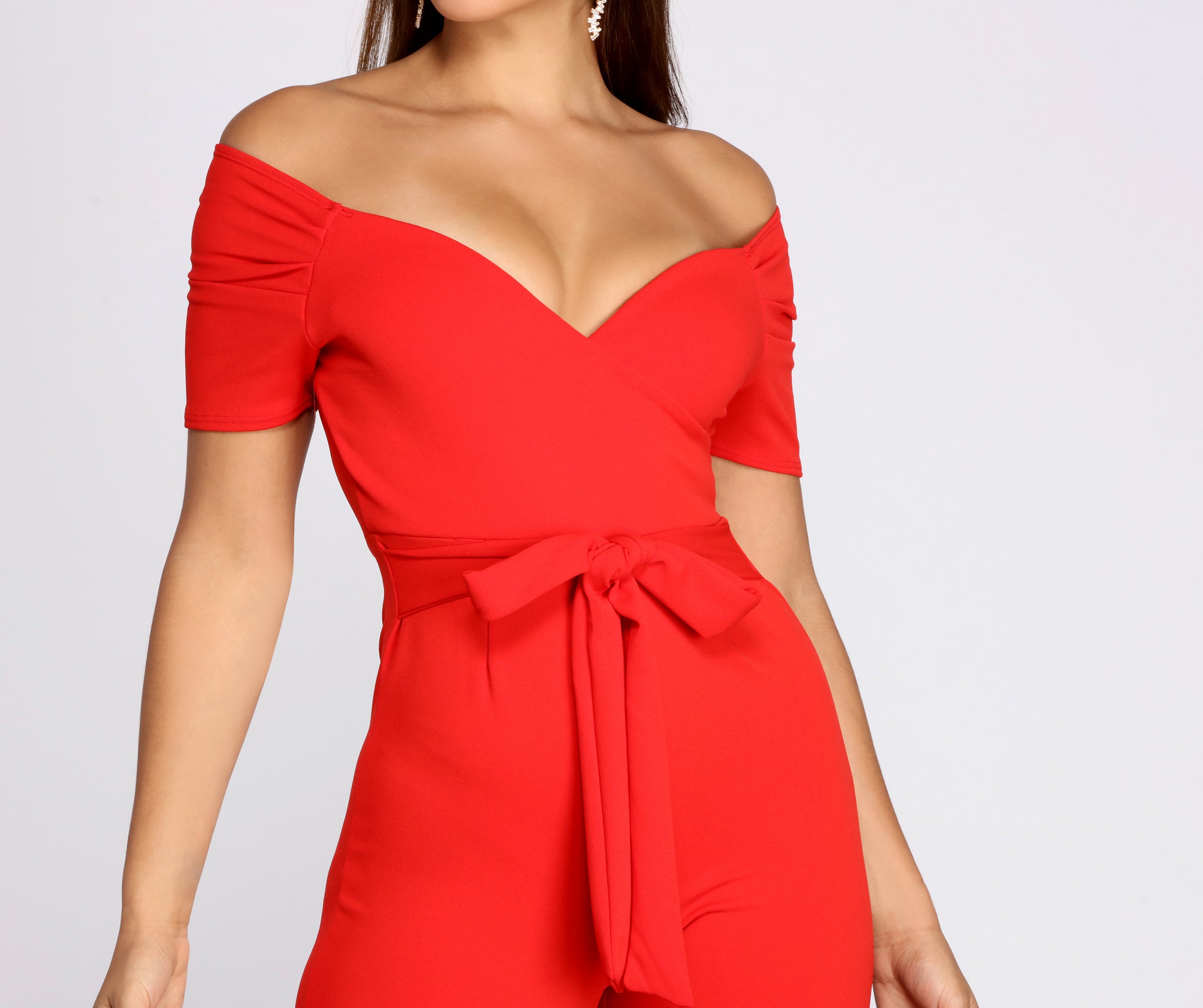 Classic Vibe V Neck Jumpsuit