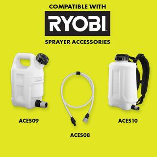 RYOBI ONE+ 18V Cordless Electrostatic 1 Gal. Sprayer Kit with (2) 2.0 Ah Batteries and (1) Charger P2870