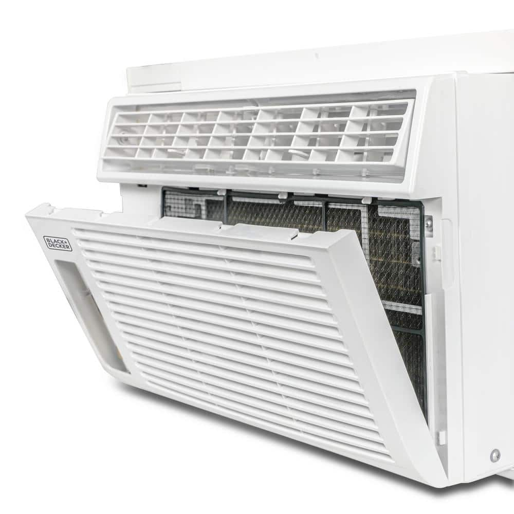 BLACK+DECKER 8,000 BTU Window Air Conditioner in White BD08WT6