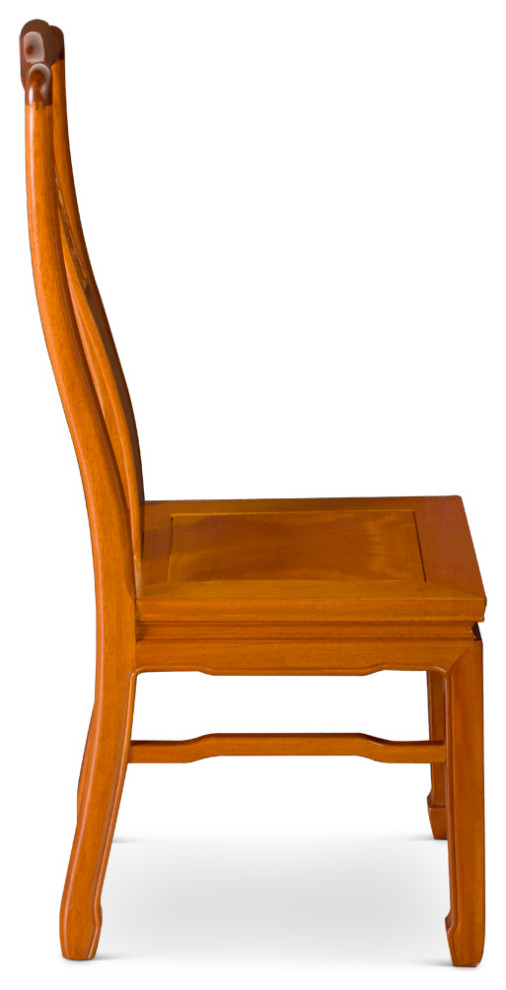 Natural Rosewood Dragon Oriental Chair   Asian   Dining Chairs   by China Furniture and Arts  Houzz