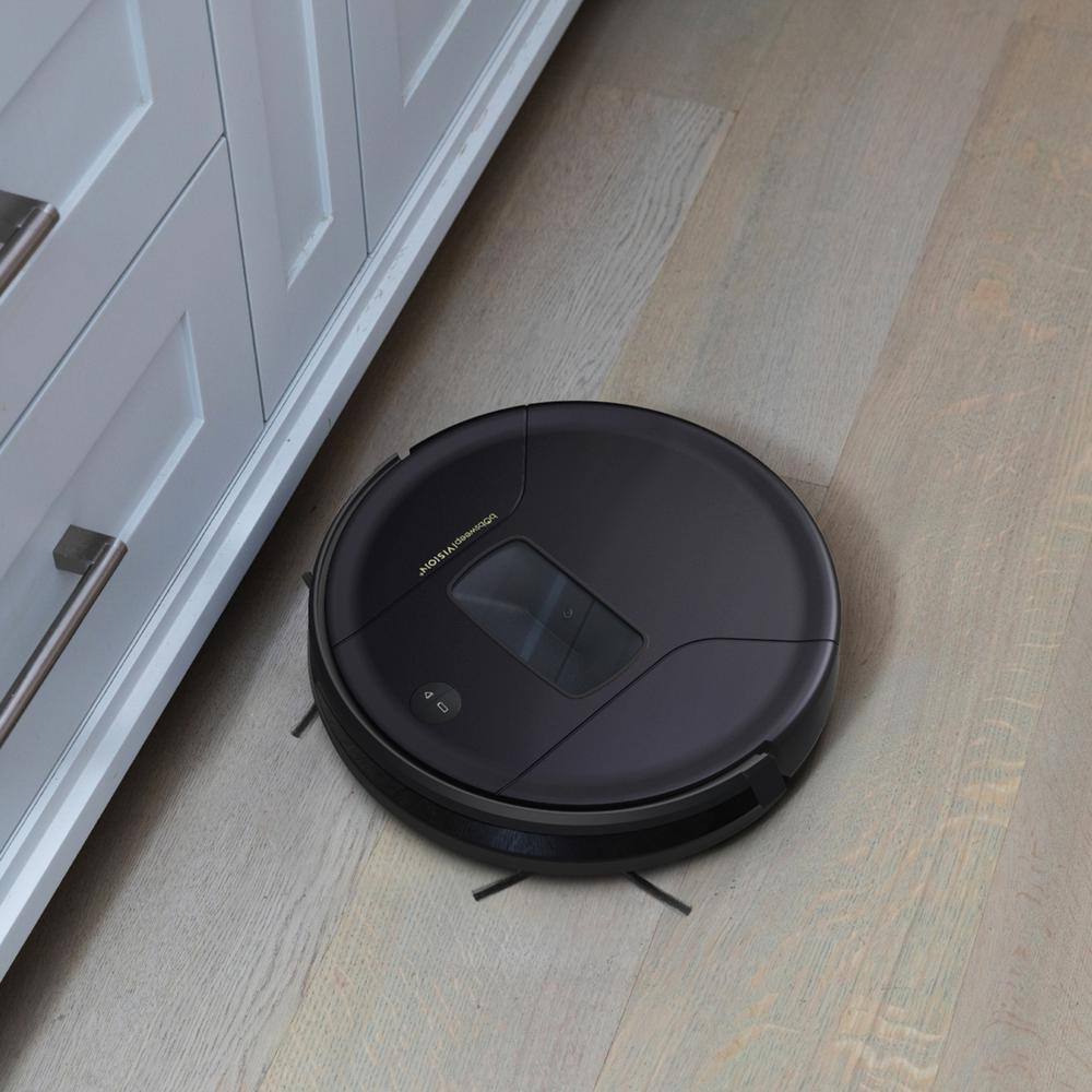 bObsweep PetHair Vision Plus Robotic Vacuum Cleaner and Mop in Blackberry WVP58021