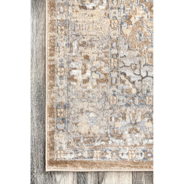 Nuloom Vintage Medallion Thea Area Rug