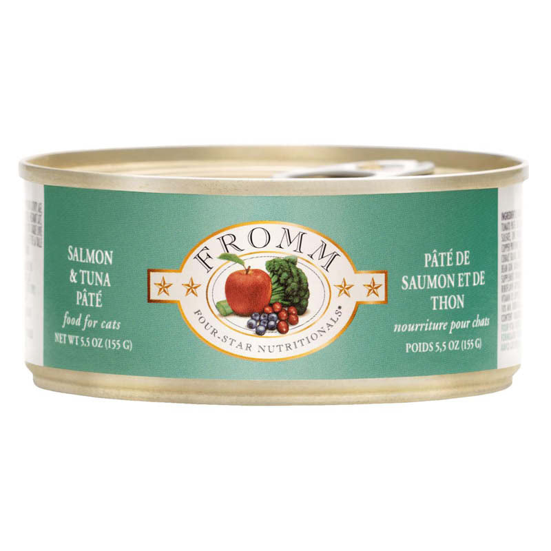 Fromm Four-Star Nutritionals Salmon  Tuna Pate Food for Cats