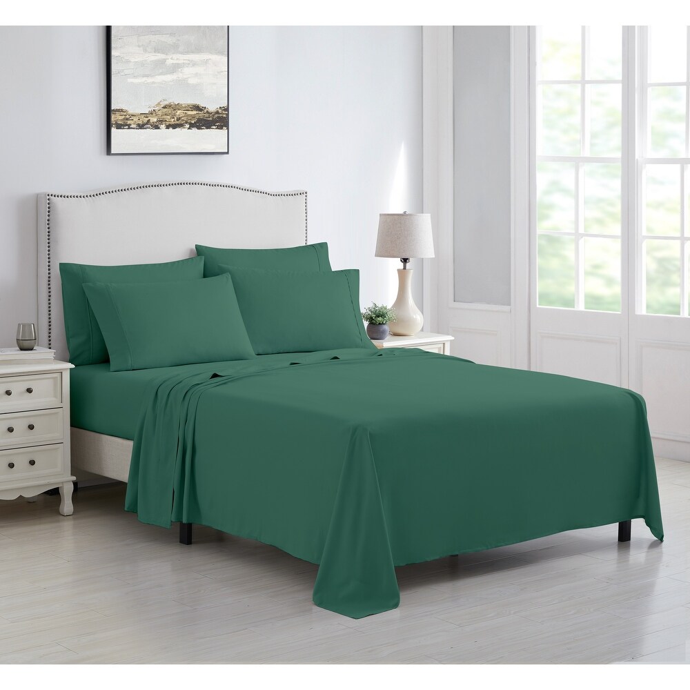 Kathy Ireland 6 Piece Brushed Microfiber Sheet Set