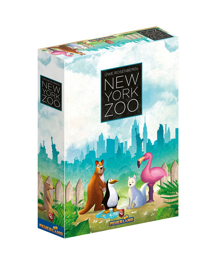 Capstone Games New York Zoo Strategy Board Game 228 Pieces