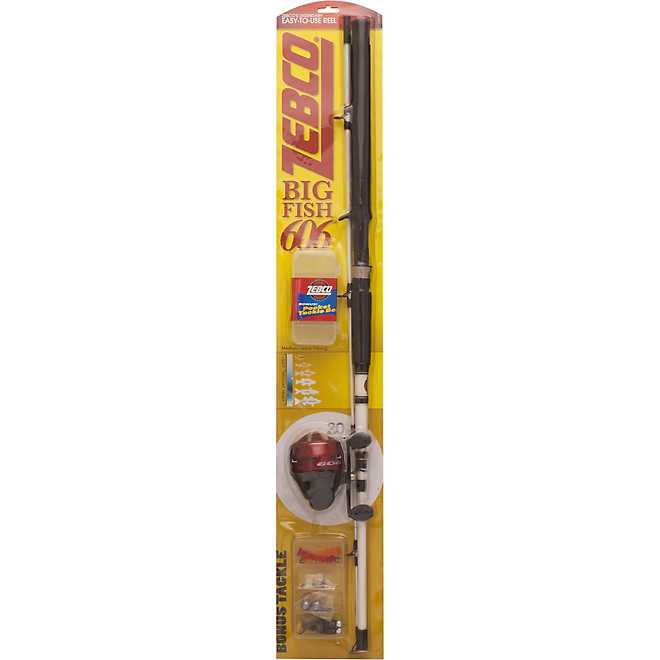 Zebco 606 7' Freshwater Telescoping Rod and Reel Combo