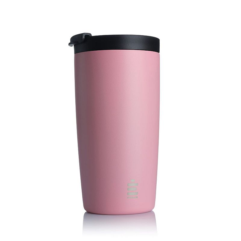 Stainless Steel Reusable Coffee Mug with Leak proof Lid and Insulation for Hot and Cold Beverages