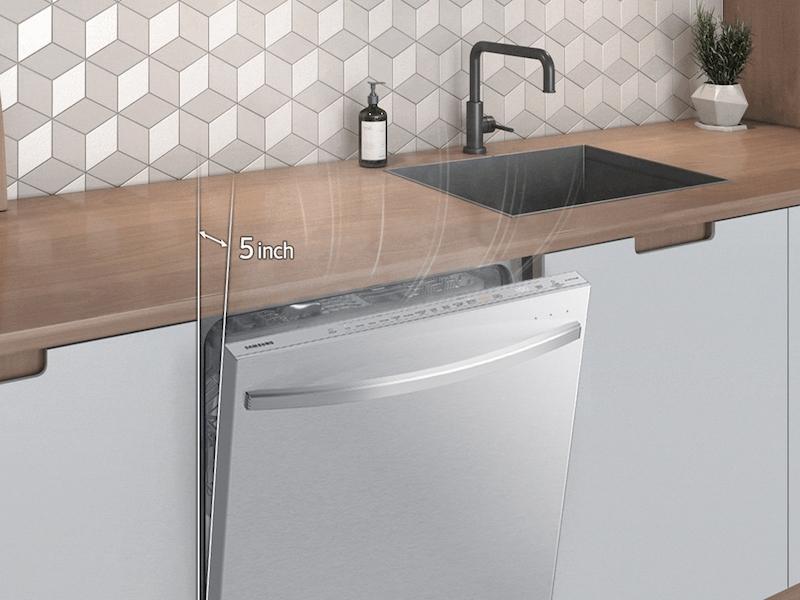 Samsung DW80B7071US Smart 42Dba Dishwasher With Stormwash+™ And Smart Dry In Stainless Steel