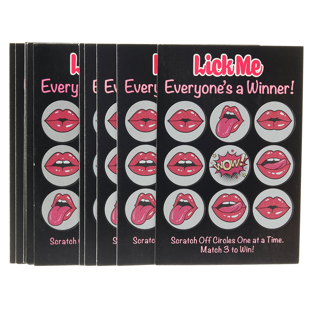 Lick Me Lotto Scratch Card