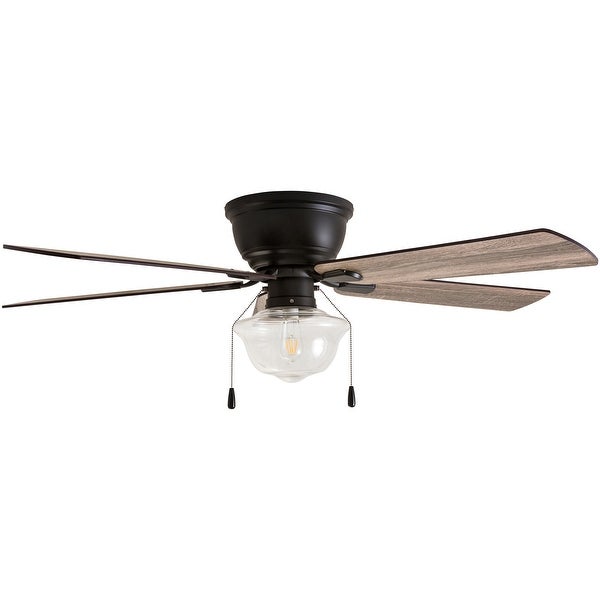 The Gray Barn East Cowes 52-inch Coastal Indoor LED Ceiling Fan with Pull Chains 5 Reversible Blades - 52 Shopping - The Best Deals on Ceiling Fans | 35677161