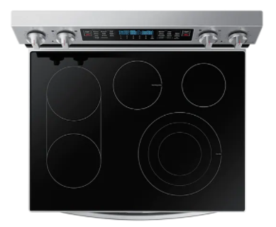 NE63A6751SSAC 63 cuft Electric Range with Air Fry and Flex