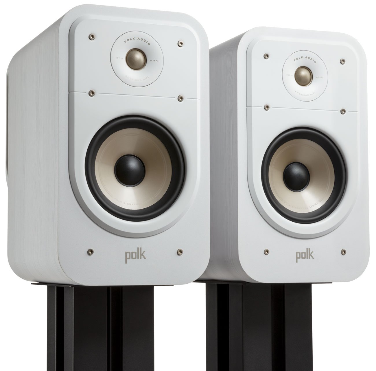 Polk Audio Signature Elite ES20 White Bookshelf Loudspeakers (Pair)