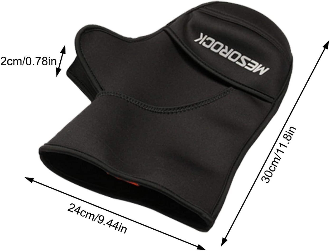 Winter Motorcycle Handlebar Gloves， Motorcycle Warm Grip Cover，neoprene Grip Covers