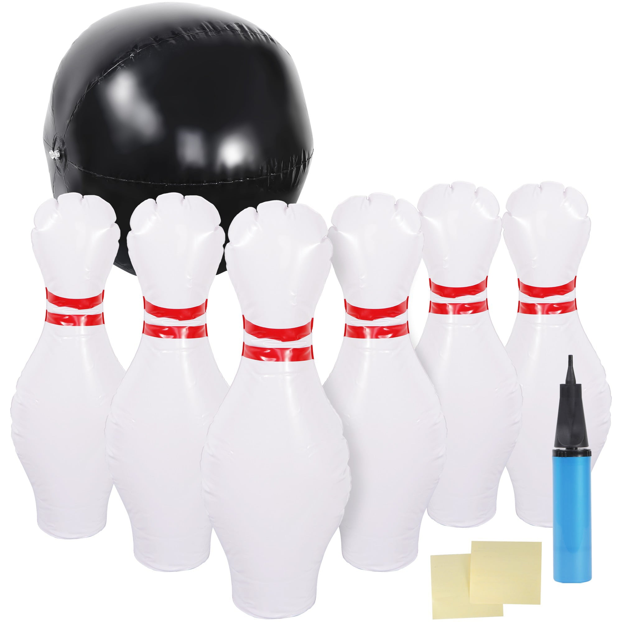 ZENY Kids Bowling Set W/ 6 Pins & 1 Ball Toy Gifts Early Education School-age Children Toys