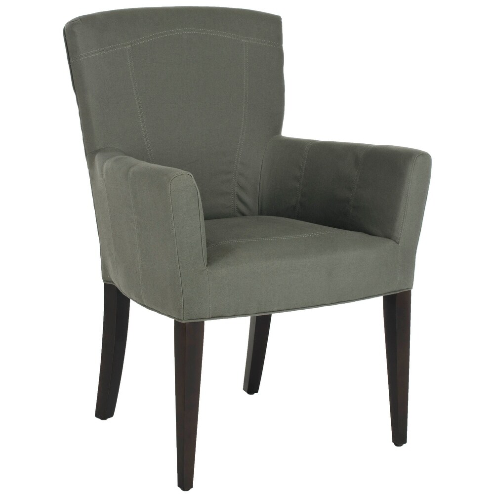 SAFAVIEH Dining Dale Grey Arm Chair   26.8\