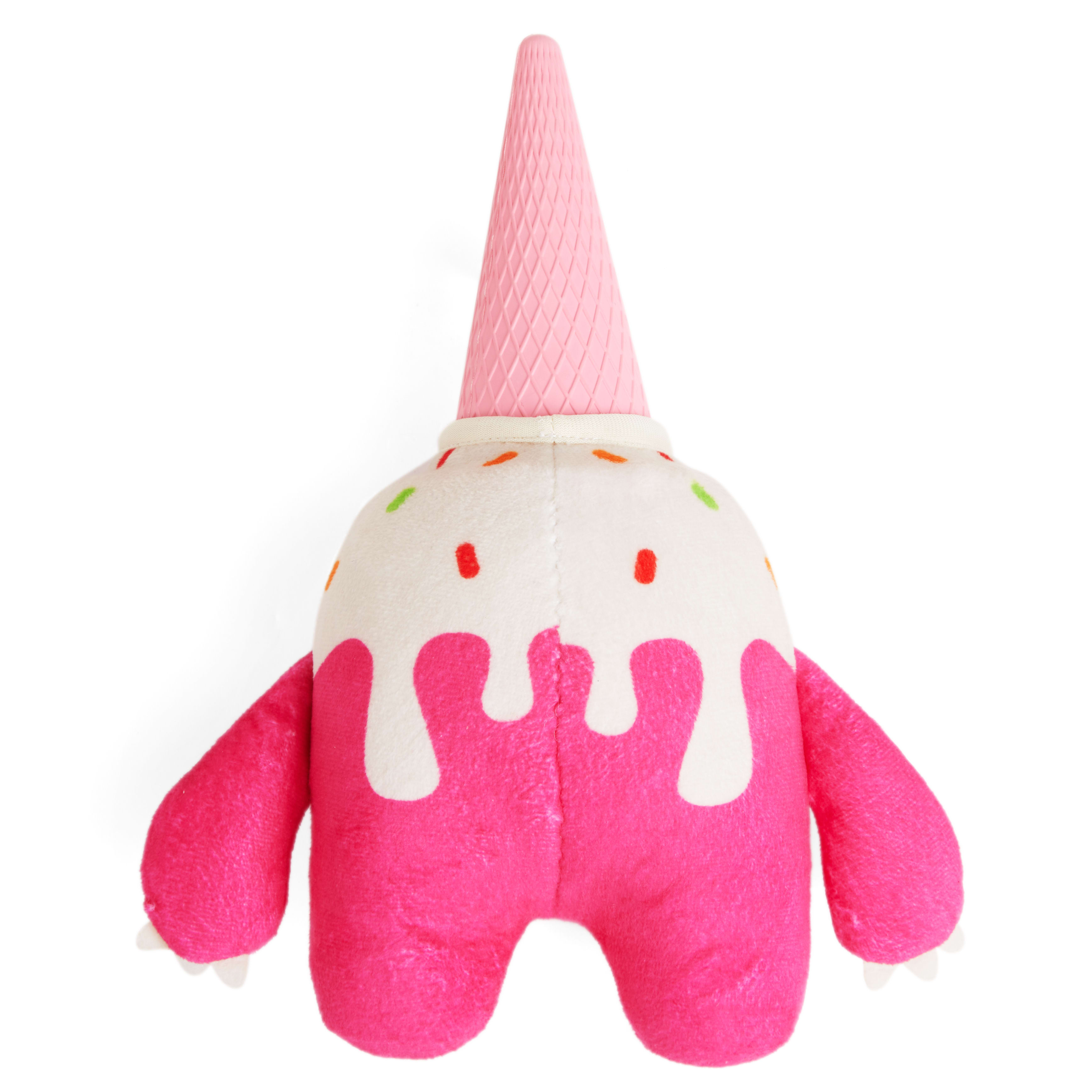 Leaps  Bounds Ice Cream Monster Dog Toy， Medium