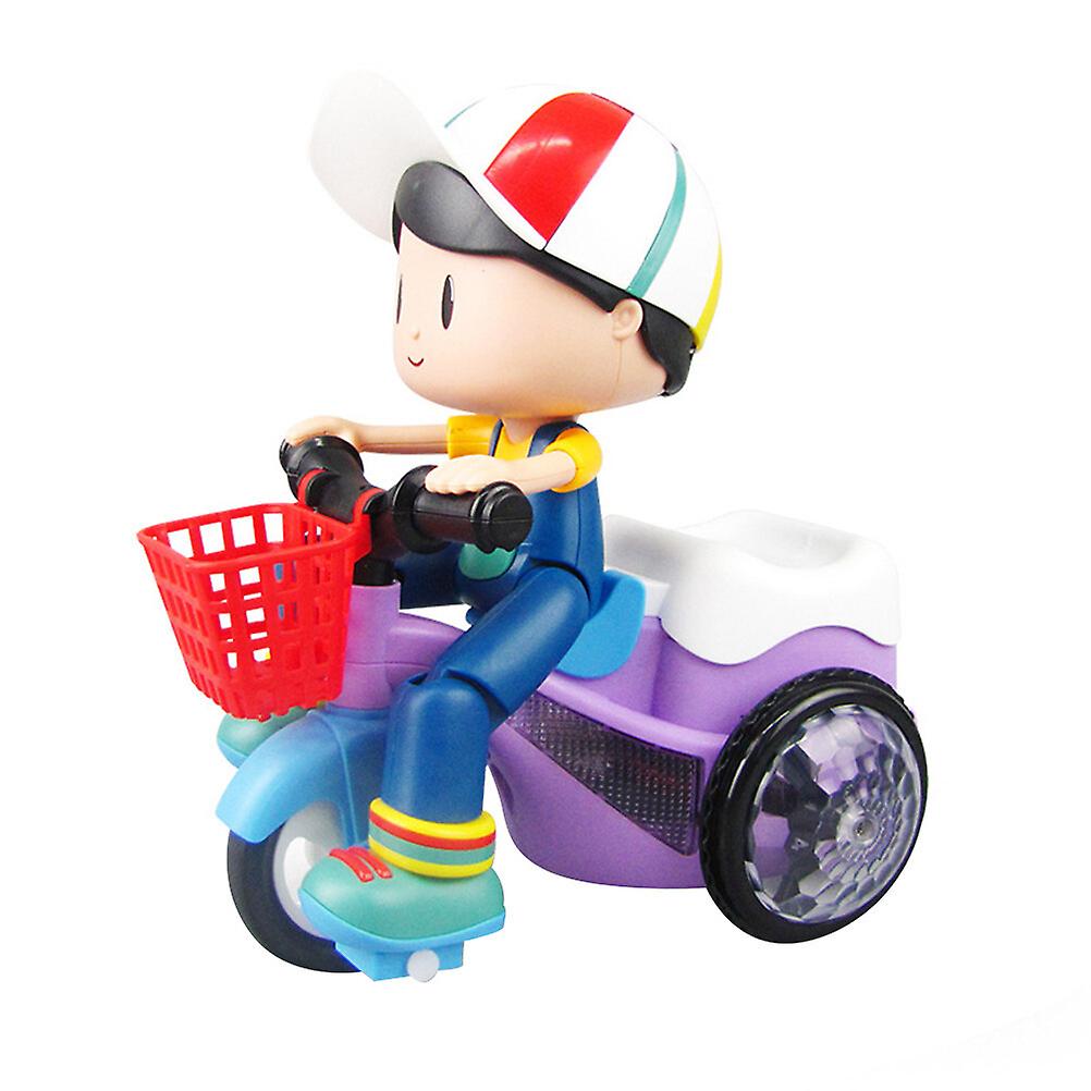 Tricycle Toy Childrens Stunt Tricycle Toy Creative Intelligent Special Tricycle Toy (boy，without Battery)