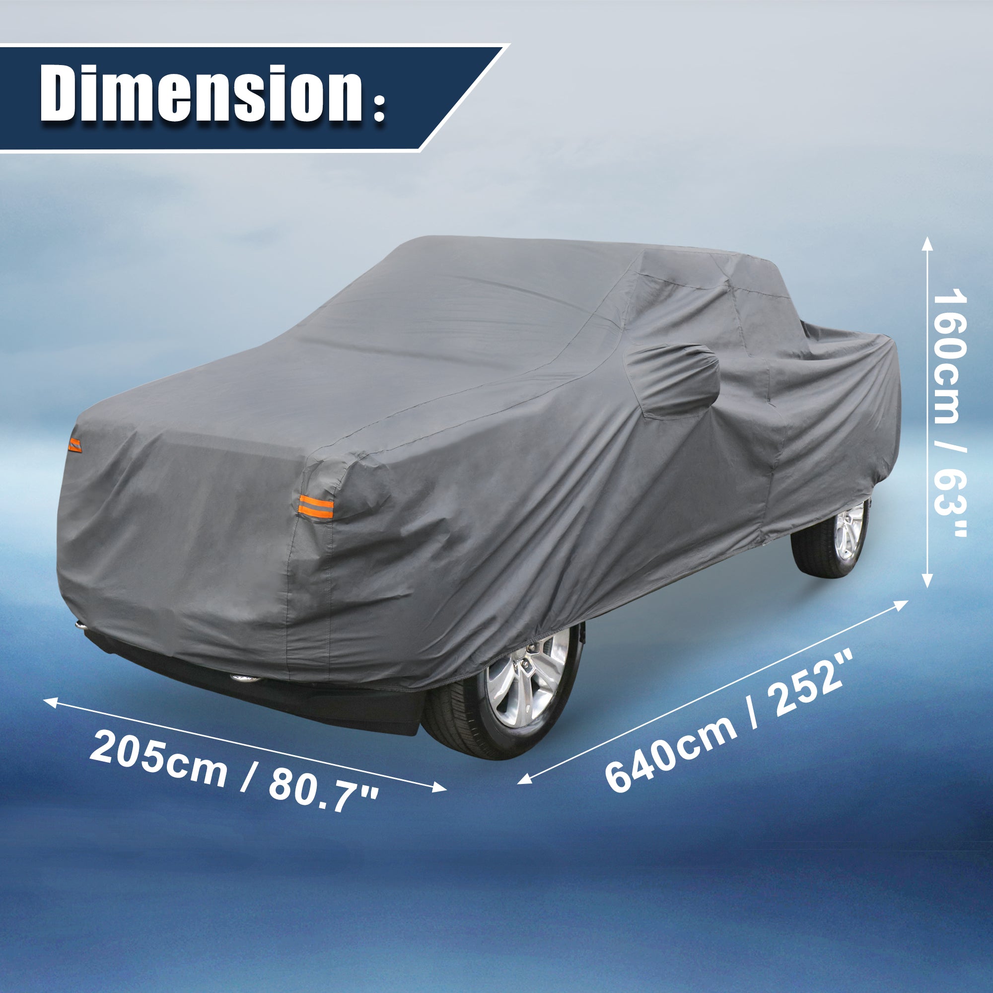 Pickup Truck Car Cover for Ford F350 Crew Cab Pickup F150 Extended Cab 04-2021