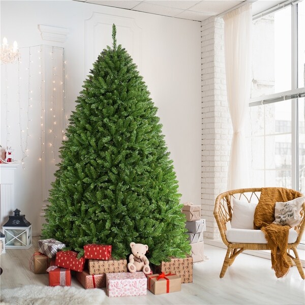 Yaheetech Premium PreLit Douglas Full Fir Thick Spruce Christmas Tree