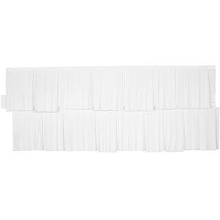 Novik NovikShake 18.8 in. x 48.4 in. HS Hand Split Shake Polymer Siding in White (9 Panels Per Box 49.4 sq. ft.) 100070006