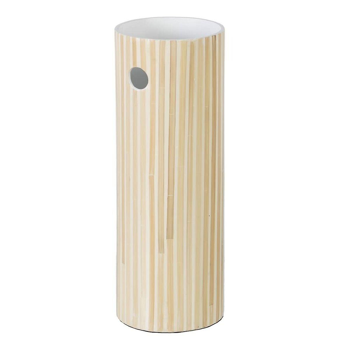 Umbrella stand Beige Bamboo 20 x 20 x 57 cm MDF Wood