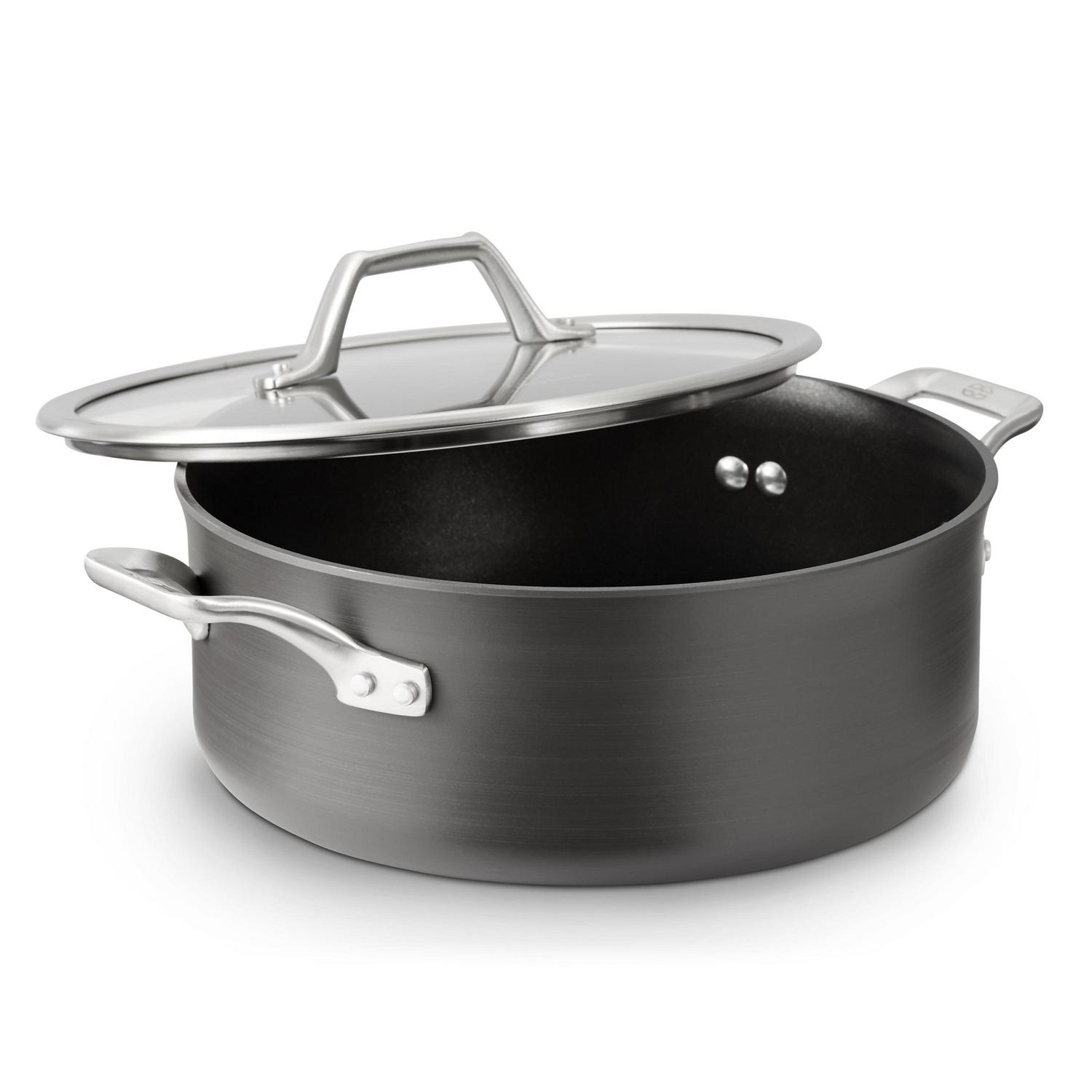 Calphalon Signature Hard-Anodized Nonstick 5-Quart Dutch Oven with Cover