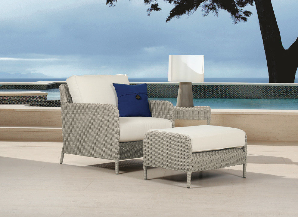 Manhattan End Table   Tropical   Outdoor Side Tables   by Sunset West Outdoor Furniture  Houzz