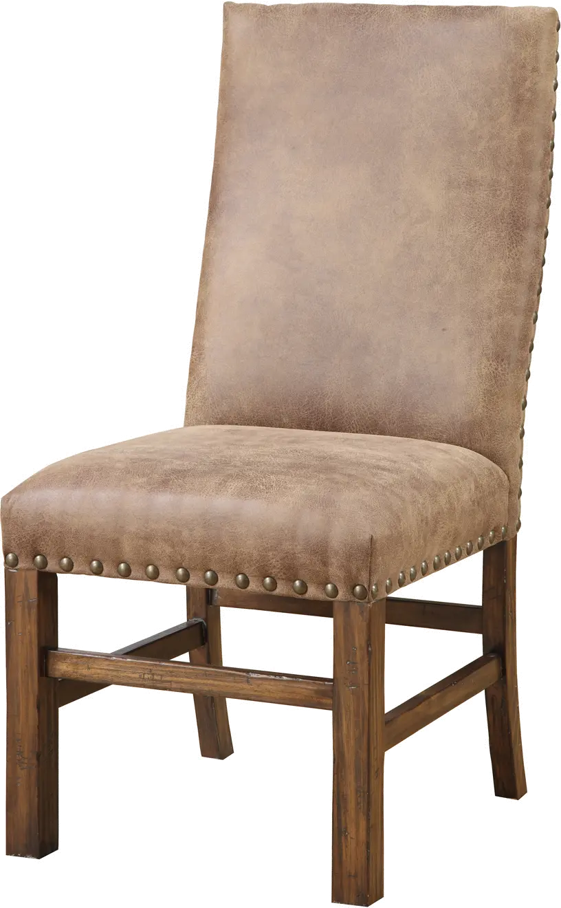 Chambers Creek Brown Upholstered Dining Room Chair