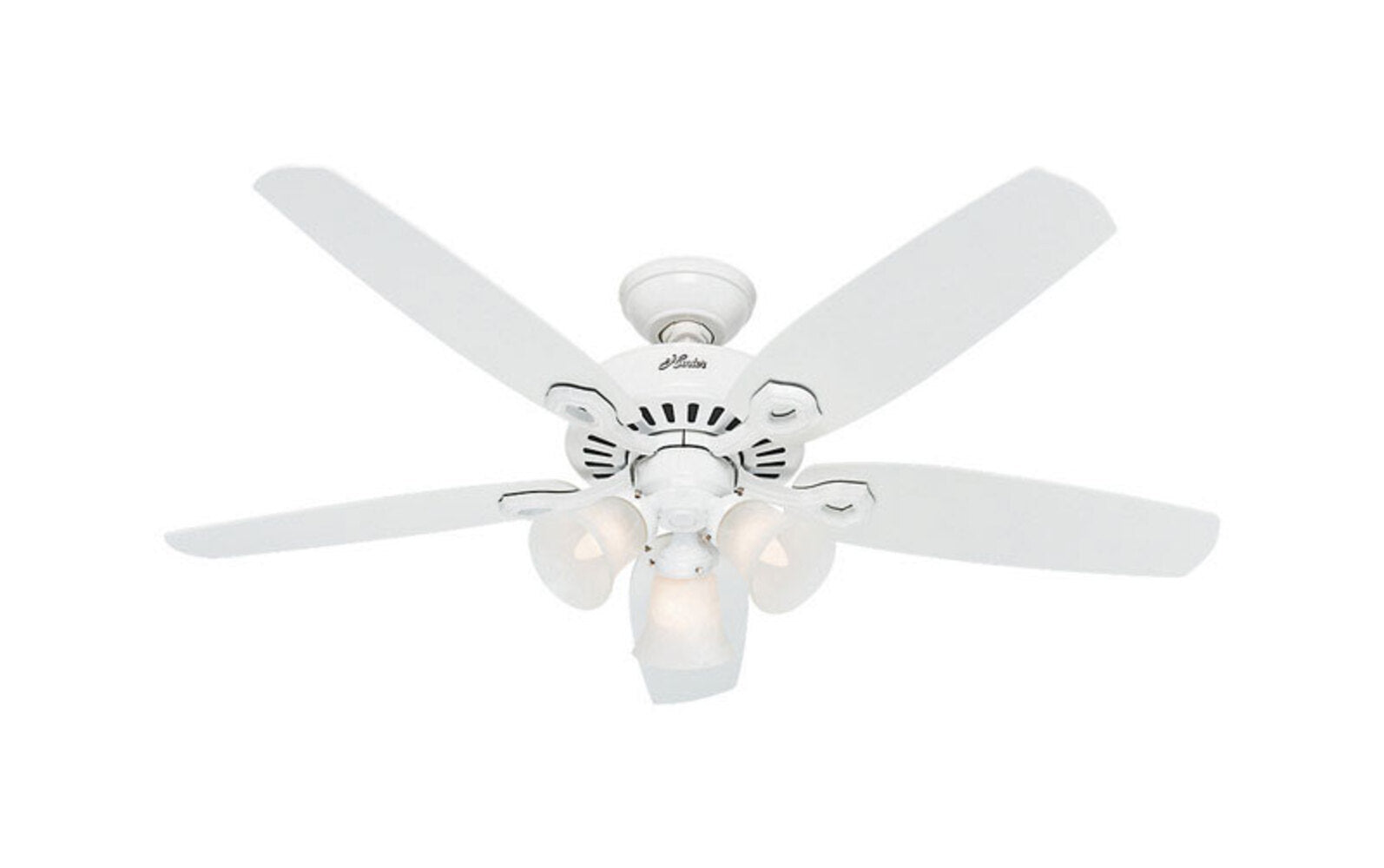 CEILING FAN WHT 3LT 52