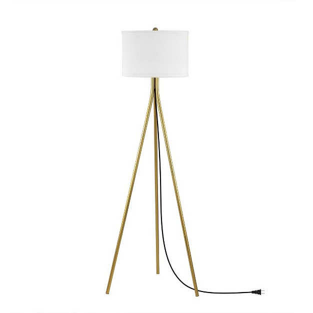 Galilea Floor Lamp Gold Safavieh