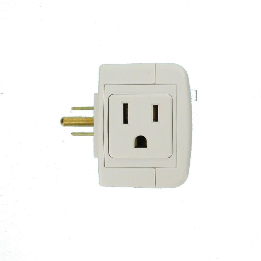 Leviton Decora Smart Plug-In Outlet with Z-Wave Technology White DZPA1-2BW