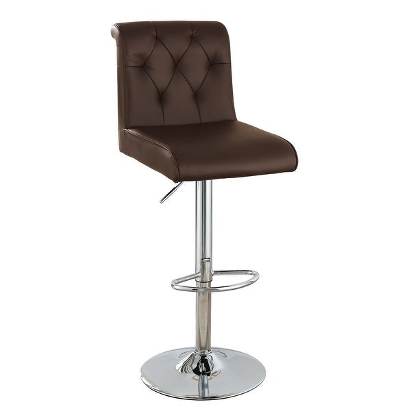 Poundex Adjustable Height and Swivel Barstool - 38