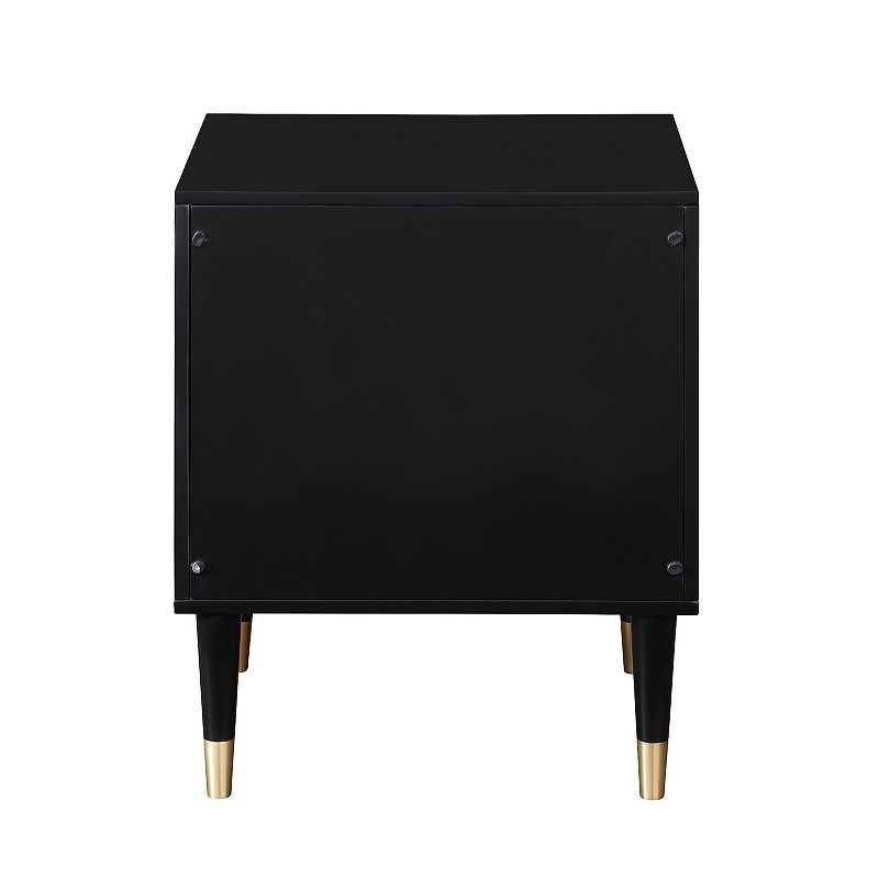 MANHATTAN COMFORT Stanton Modern 2-Drawer Nightstand Table