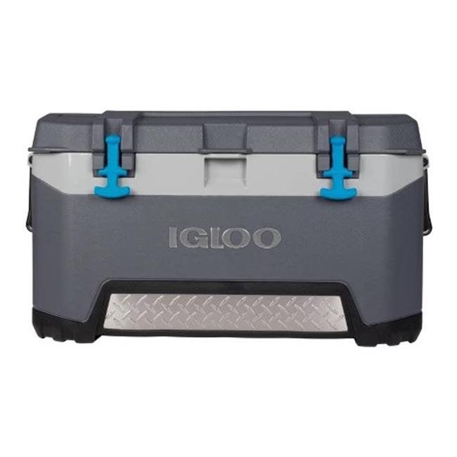 Igloo 72 qt BMX Hard Sided Cooler Gray and Blue  Crowdfused