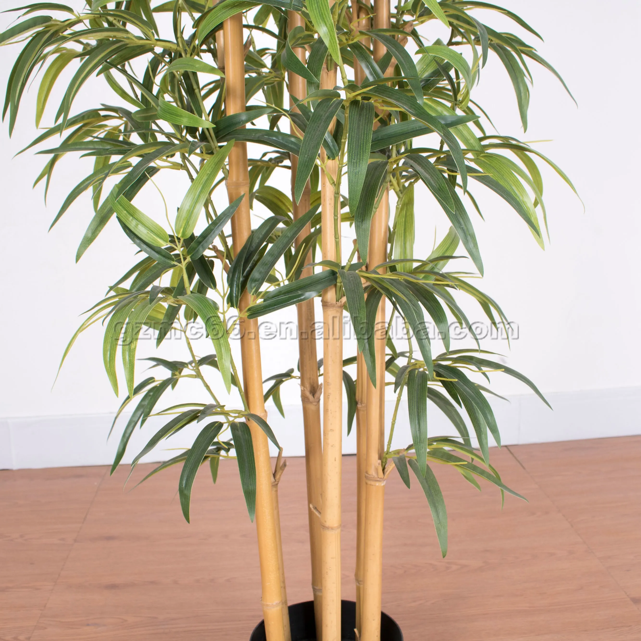 artificial plants for indoor home decoration garden supplies plastic green faux plant in pot artificial bamboo plants