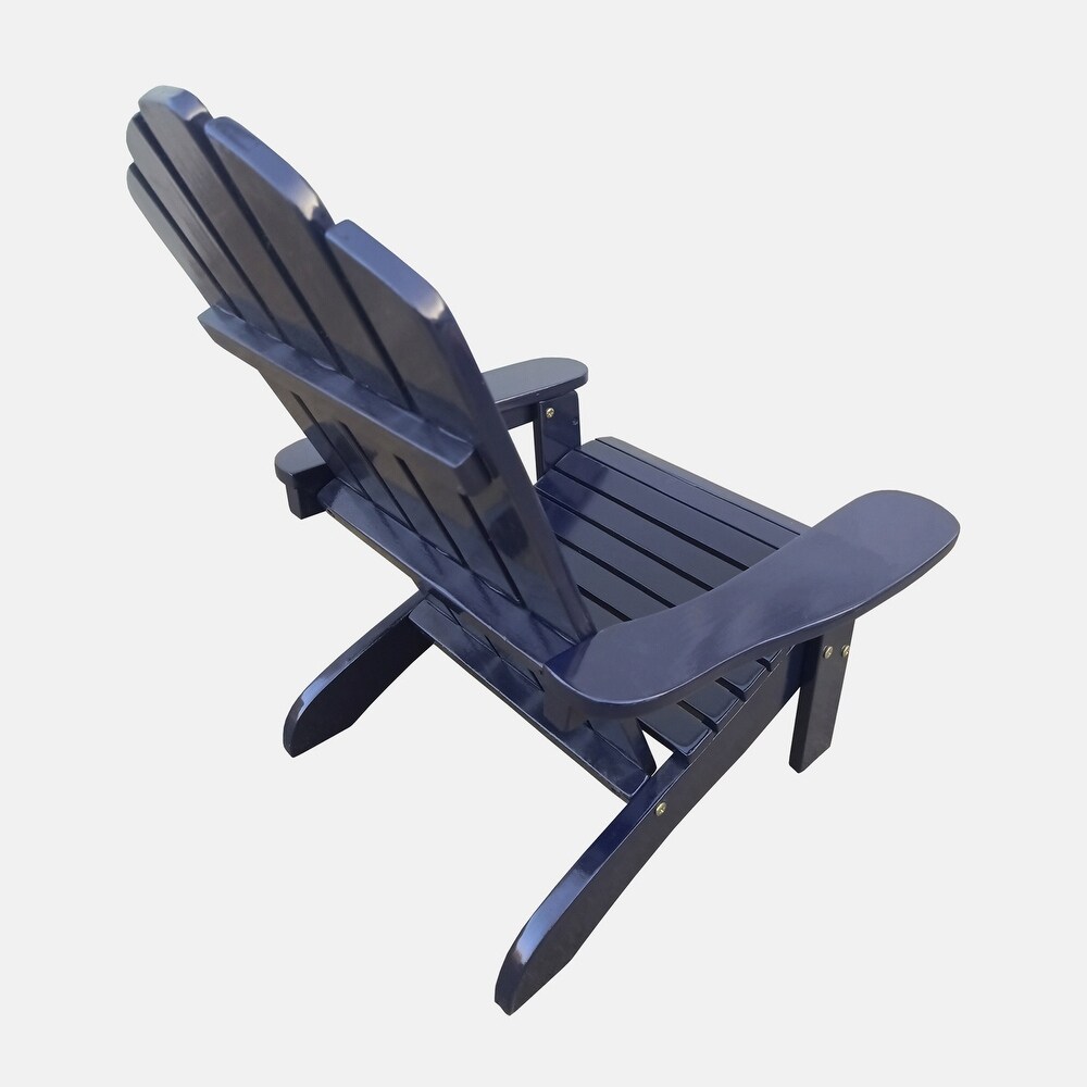 Outdoor or indoor Wood children Adirondack chair