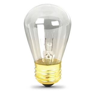 Feit Electric 11-Watt S14 Dimmable Soft White String Light Incandescent Light Bulb (4-Pack) 11S144-130