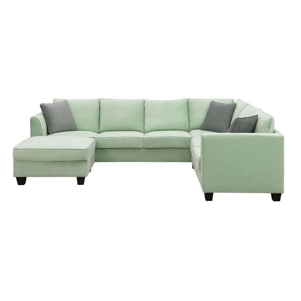 Sectional Sofa Couches with Ottoman