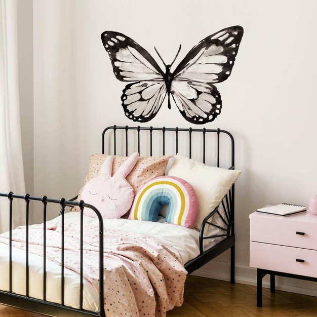 Butterfly Peel And Stick Giant Wall Decal Roommates