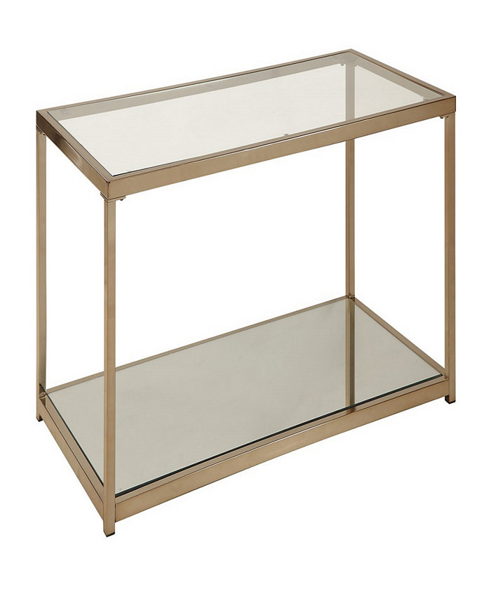 Coaster Home Furnishings Cruz Coffee Table with Mirror Shelf