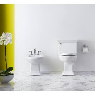 KOHLER Memoirs Elongated Bidet in White K-4886-0