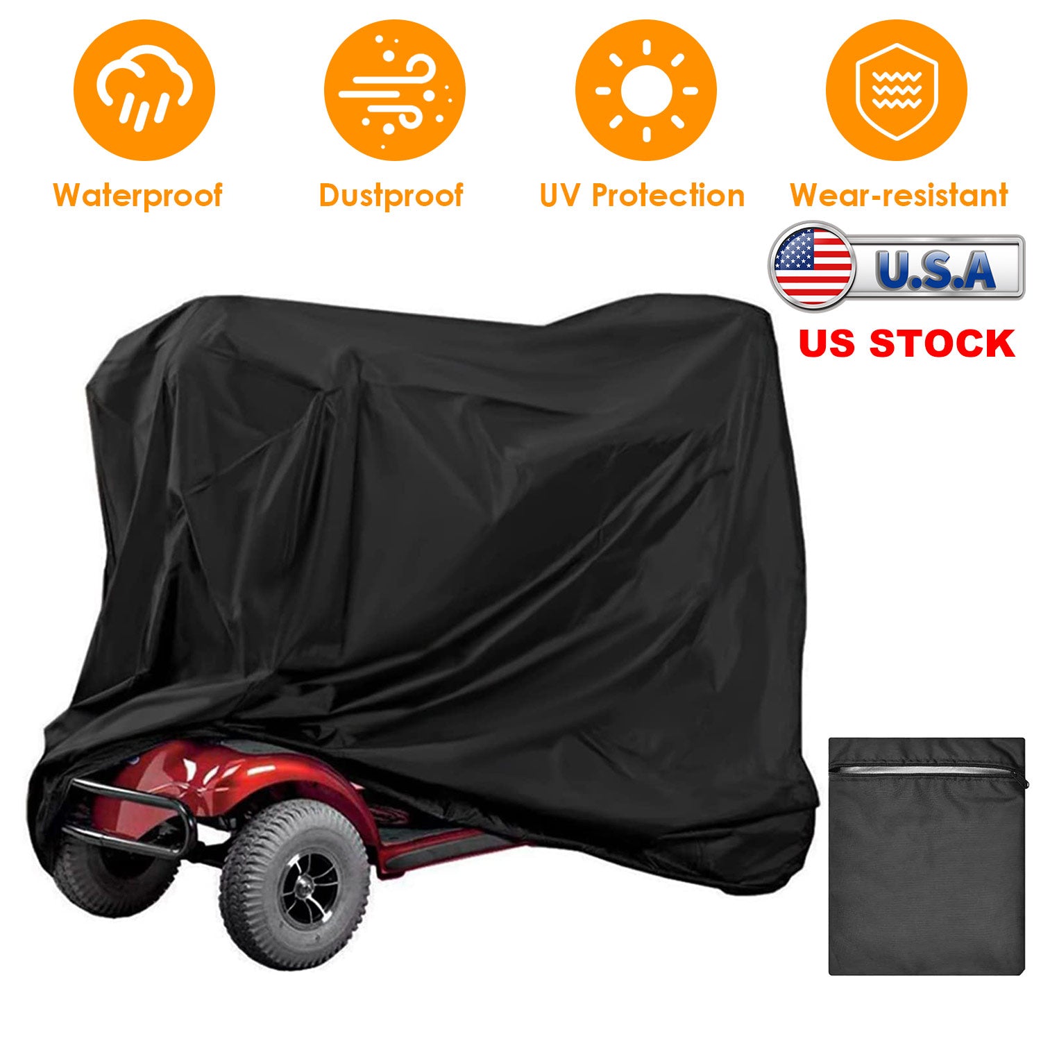 iMountek Mobility Scooter Cover Wheelchair Shelter Protector Motorcycle Protector