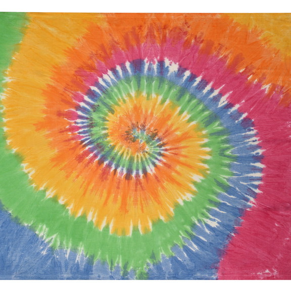 Colortone Tie Dye 6100 50X60 8.5 oz 80/20 Cotton F...