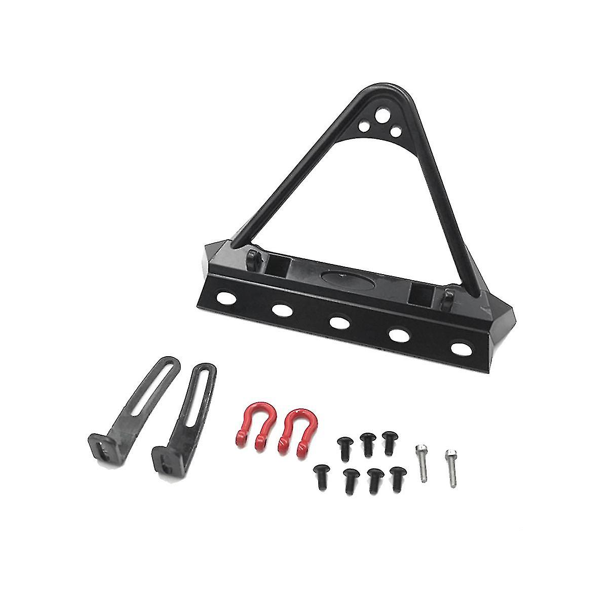 1/10 Rc Metal Front Bumper For 1:10 Rock Crawle Axial Scx10 90046 Trx4 Cc01