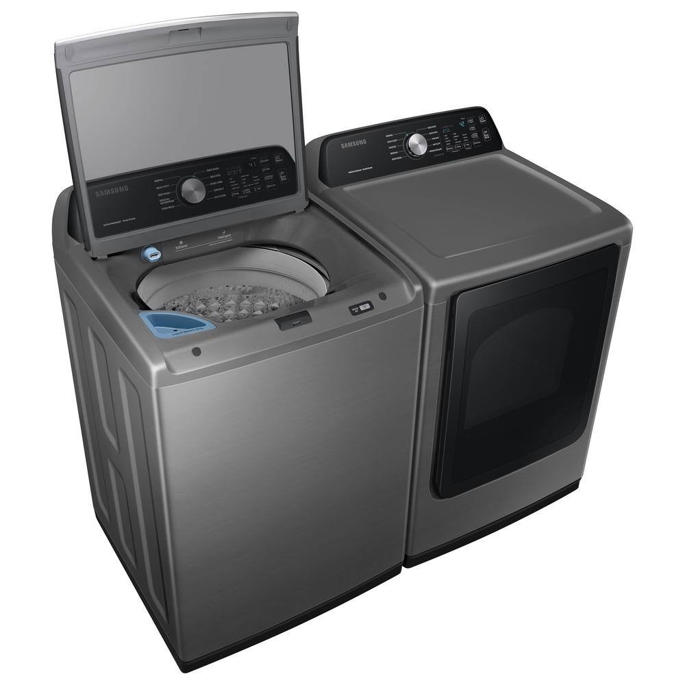  7.4 cu. ft. Vented Electric Dryer with Sensor Dry in Platinum DVE45T3400P