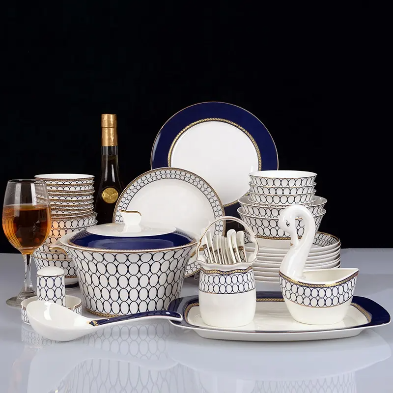 Deluxe Ceramic Tableware Set