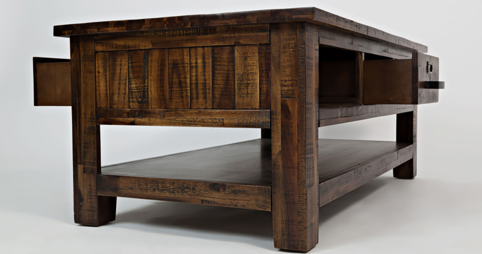 Cannon Valley Cocktail Table   Rustic   Coffee Tables   by HedgeApple  Houzz