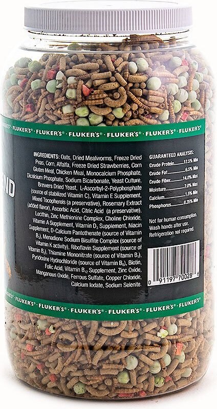 Fluker's Box Turtle Buffet Blend Reptile Food