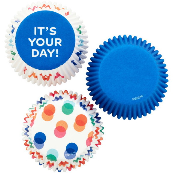 Wilton 415 0 0505 Blue  Polka Dot and It's Your Da...